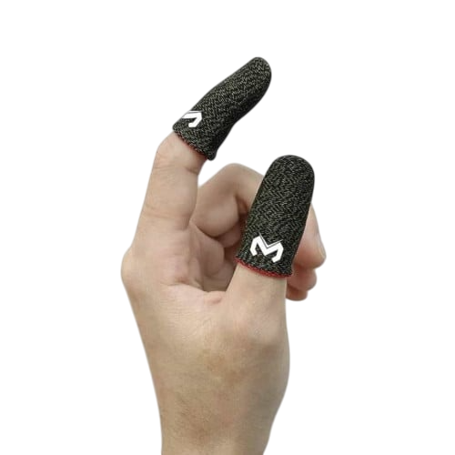 Memo Mobile Gaming Finger Sleeves – Anti-Sweat, Ultra-Sensitive Touch (1 Pair)
