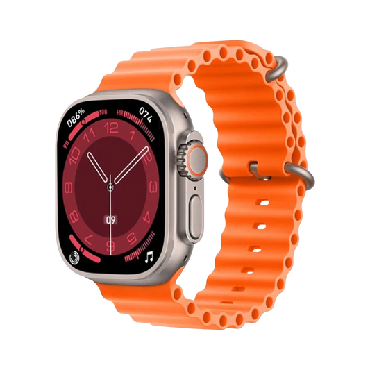 Crown Y20 Ultra Smart Watch – Bluetooth Calling, 7 Straps, Fitness Tracker